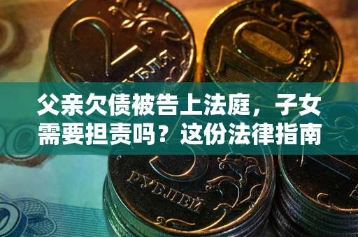 济南父亲欠债被告上法庭，子女需要担责吗？这份法律指南必须看完